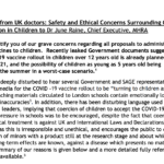 מכתב מהרופאים הבריטים לגבי בטיחות חיסוני הקורונה